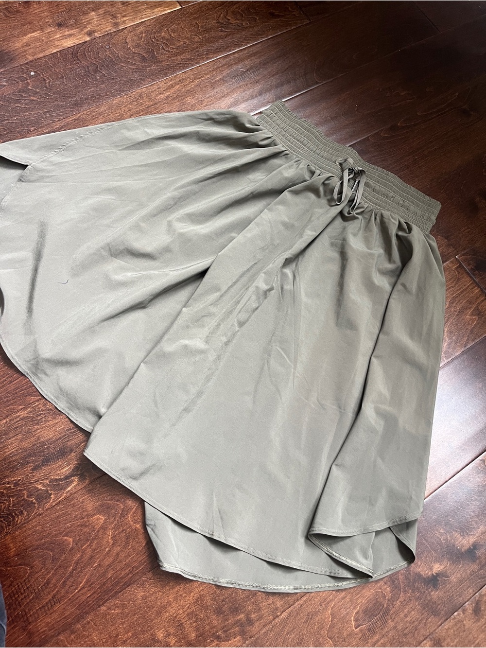 Lululemon Olive Green Midi Skirt